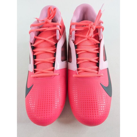 Nike Alpha Menace 4 Pro NRG Racer Pink Football Cleats HJ4568-600 Men’s Size 12